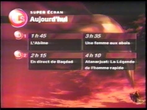 super ecran horaire|TV Hebdo.com